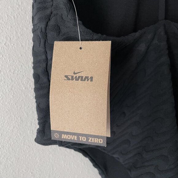 Nike Swim Swoosh Link Terry Y-Back One Piece Swimsuit Size M NWT - Picture 5 of 14